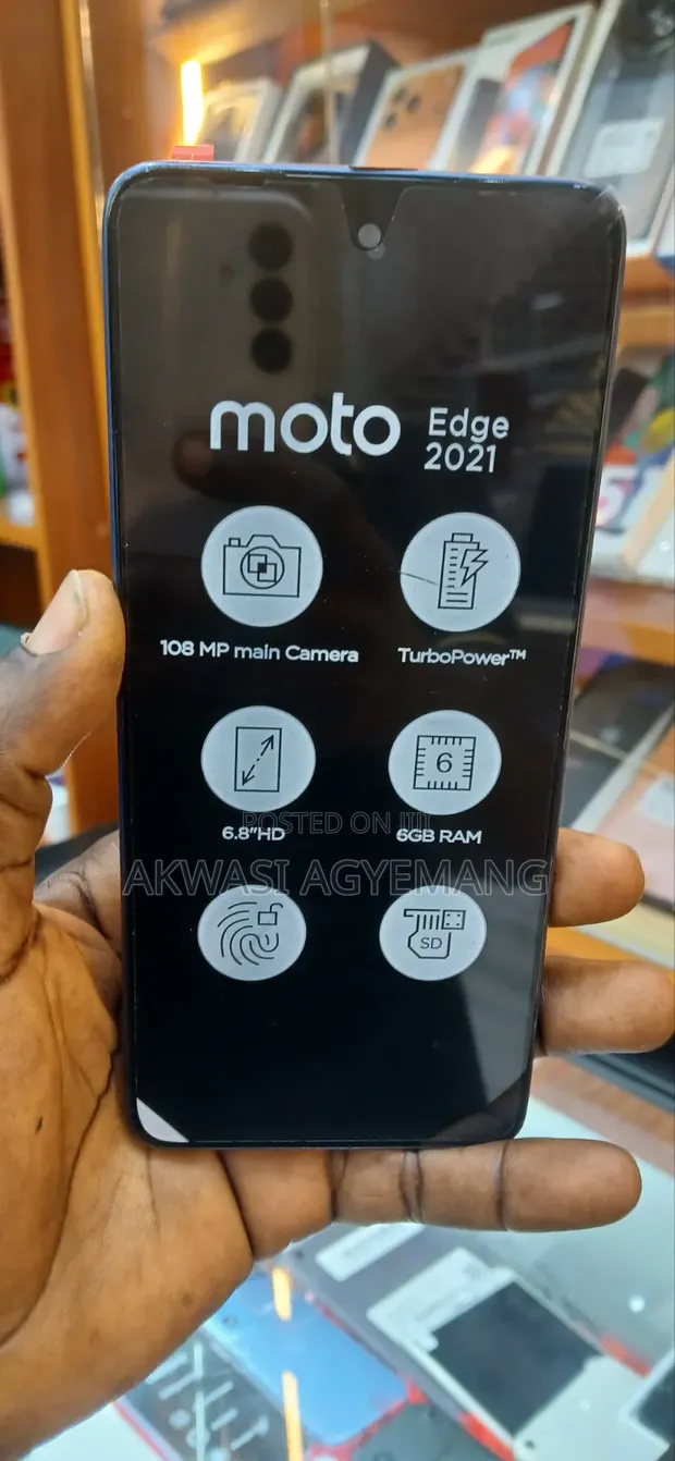 Motorola Edge 256GB Blue - 1