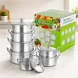 7-Piece Thickened Aluminum Cooking Pot Set - 4