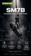 New Shure SM7B Professional Studio Microphone - 1