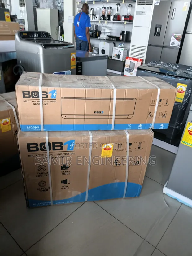 Bob One BAC-S24K High-Capacity Split Air Conditioner - 1