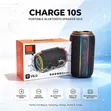 Charge 10S Portable Bluetooth Speaker V6.0 with RGB Lights - 2