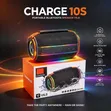 Charge 10S Portable Bluetooth Speaker V6.0 with RGB Lights - 5