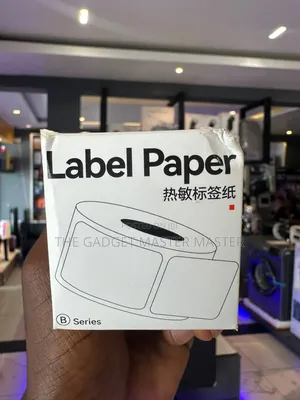 B Series Label Paper - 50x30mm, 230 Sheets