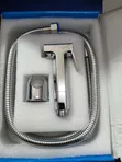Chrome Handheld Bidet Sprayer with Flexible Stainless Steel Hose - 1