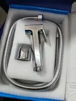 Chrome Handheld Bidet Sprayer with Flexible Stainless Steel Hose - 2