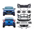 Honda Civic 2016-2018 Complete Front Bumper - 2