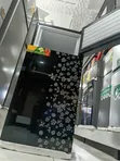 Westpool Refrigerator - Double Door, Floral Glass - 2