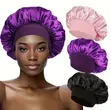 Unisex Satin Hair Bonnet - 1