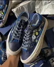 Vans Leather Blue Sneakers - 2