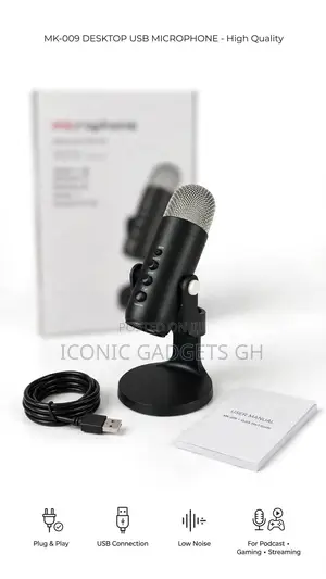 Zealsound MK-009 Desktop USB Microphone