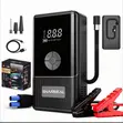 Portable Car Jump Starter with Tyre Inflator - 1