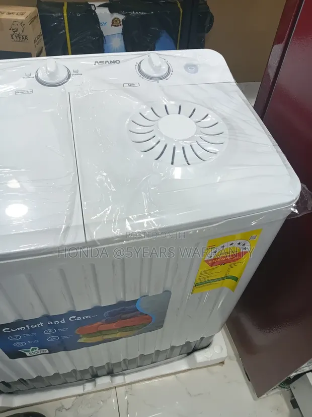 Asano Twin Tub Washing Machine - 10kg - 1