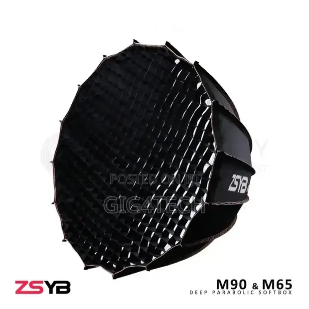 ZSYB 65cm Parabolic Deep Softbox with Grid - 1