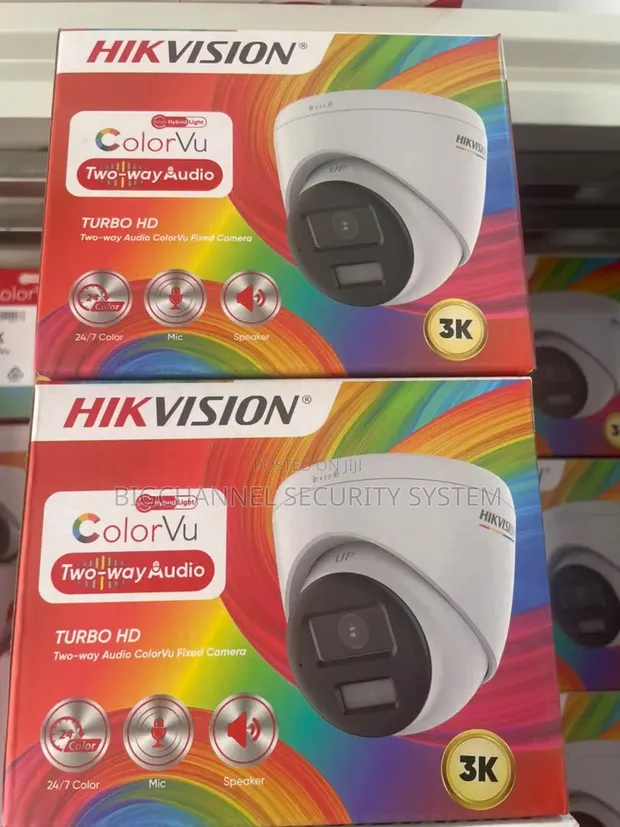 Hikvision 3K Analog 2-Way Audio Dome Camera - 1
