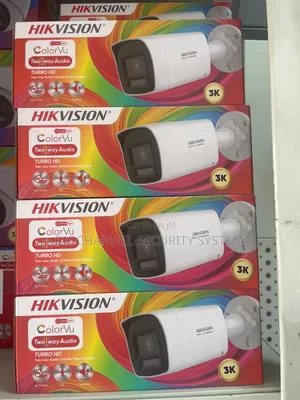 Hikvision 3K ColorVu Analog Bullet Camera with 2-Way Audio