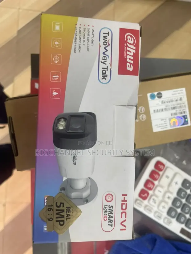 Dahua 5MP Analog Bullet Camera with 2-Way Audio - 1