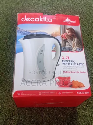Decakila 1.7L Plastic Electric Kettle