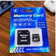 8GB Micro SD Memory Card with SD Adapter - 1