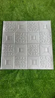 3D Foamy Wall Panel - White - 1