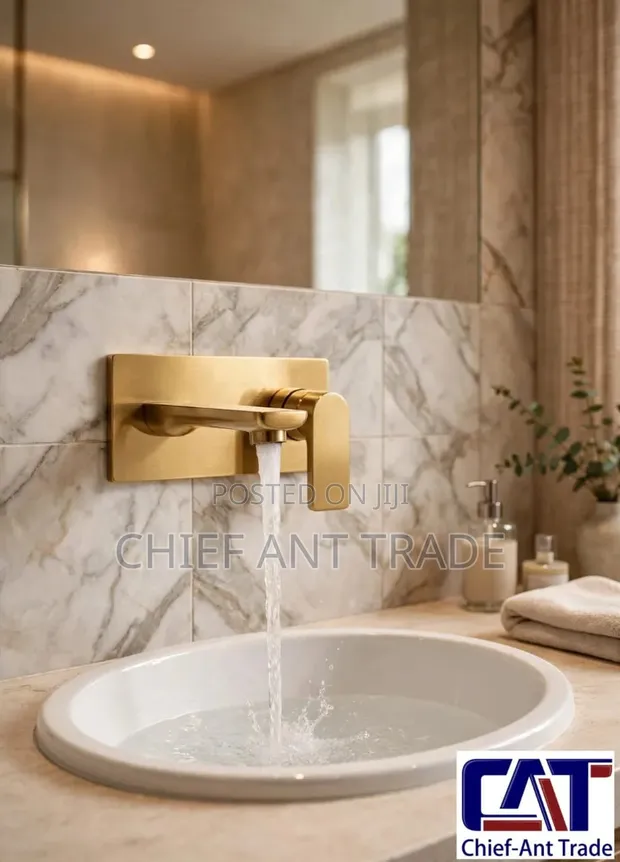 Concealed Golden Faucet - Brand New - 1