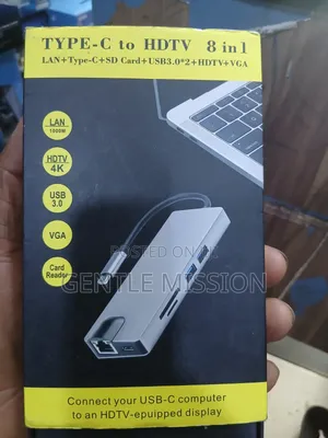 Type-C to HDTV 8-in-1 Adapter