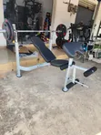 Commercial Adjustable Multi-Purpose Weight Bench (150kg) - 1