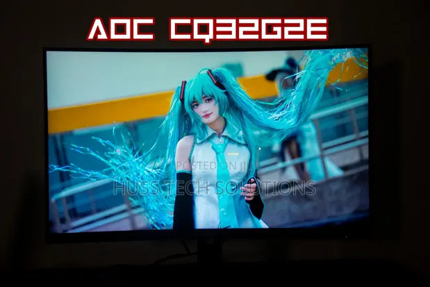 AOC CQ32G2E 32" Curved 2K 144Hz QHD Gaming Monitor - 1