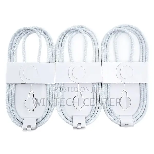 Braided USB-C to USB-C Fast Charging Cable with Sim Ejector - 1