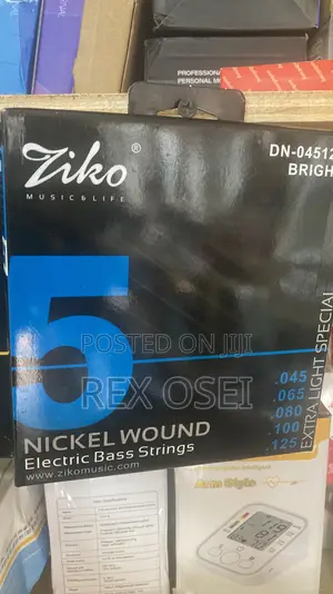 DR 5-String Bass Guitar Strings