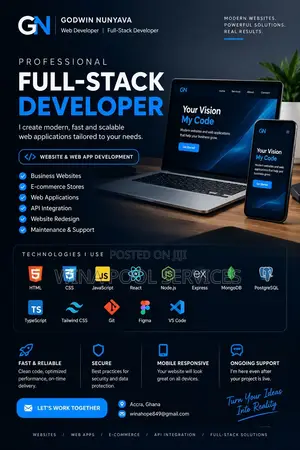 Website Developer - Accra, Ghana