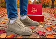 Christian Louboutin Louis Junior Spikes Low Top Sneakers - 1