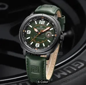 Naviforce NF9281 Luxury Watch - Army Green/Black