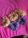 Soft Silk Stretchy Scrunchies - 4