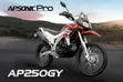 New Apsonic AP250 PRO 2025 Motorcycle - White - 3