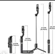 Anker Selfie Stick with Remote - Black - 1