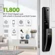 ZKTeco TL800 WiFi Smart Door Lock with Fingerprint & Camera - 1