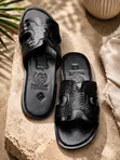 Men's Leather Slippers - 2