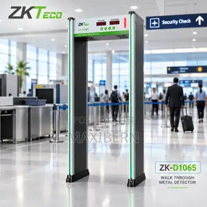 ZKTeco ZK-D1065 6-Zone Walk Through Metal Detector