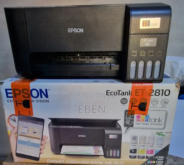 Epson Ecotank ET-2810 A4 All-in-One Printer - 1