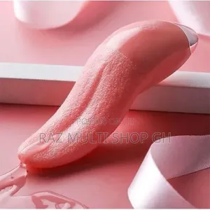 Tongue-Shaped Electronic Vibrator