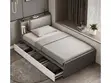 Royal Comfort Single Storage Bed with Padded Headboard - 1
