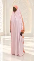 Elegant Women's Jilbab Hijab Prayer Dress - 5