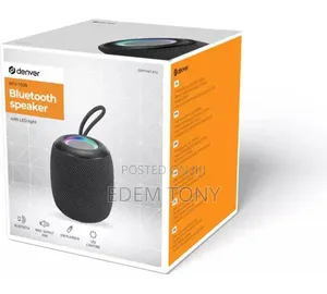 Denver BTV-130B Portable Wireless Bluetooth Speaker