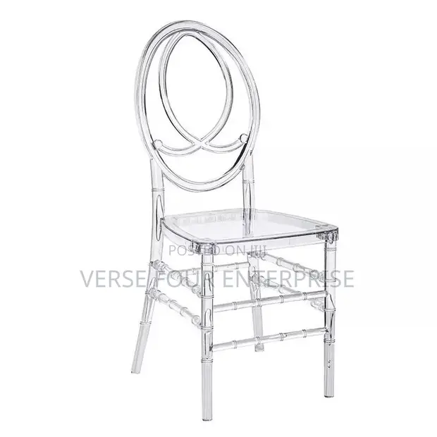 Clear Crystal Phoenix Chair (Acrylic Event Chair) - 1
