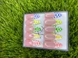 Handmade 20-Piece Polka-Dot French Tip Press-on Nails - 2