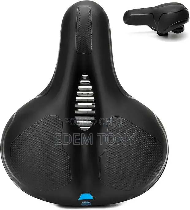 Ergonomic Wide Bicycle Saddle - 1