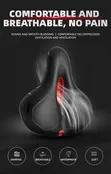 Ergonomic Wide Bicycle Saddle - 5