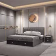King Size Bed with Mattress - 1