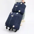 2-in-1 Trolley Luggage Travel Bag Set - Dark Blue - 1