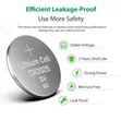 LiCB CR2025 3V Lithium Coin Cell Batteries (10-Piece Pack) - 3